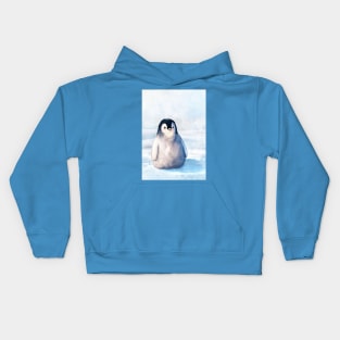 Cute Christmas Penguin Kids Hoodie